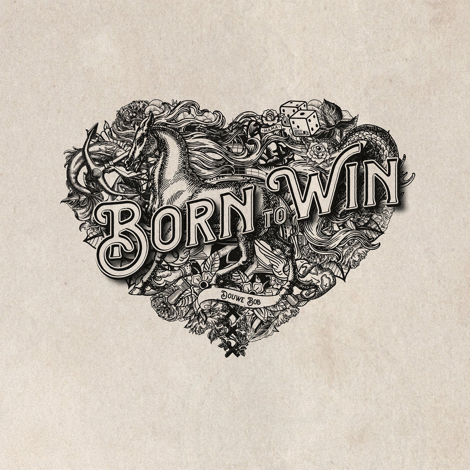 BORN TO WIN BORN TO LOSE/VINYLE NOIR AUDIOPHILE 180GR/POCHETTE GATEFOLD - Front Cover