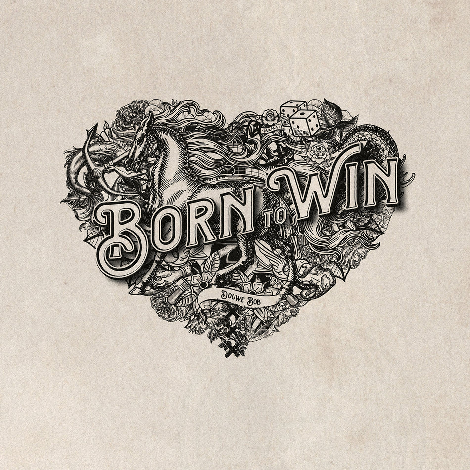 BORN TO WIN BORN TO LOSE/VINYLE NOIR AUDIOPHILE 180GR/POCHETTE GATEFOLD - Front Cover