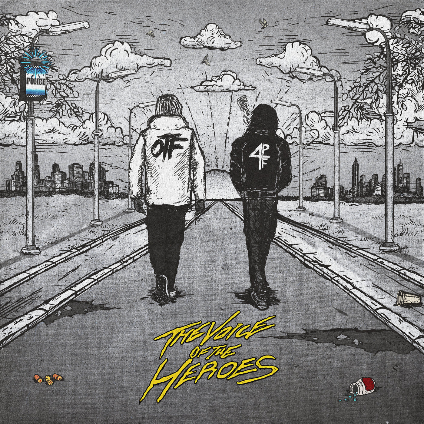 The Voice of the Heroes - Front Cover