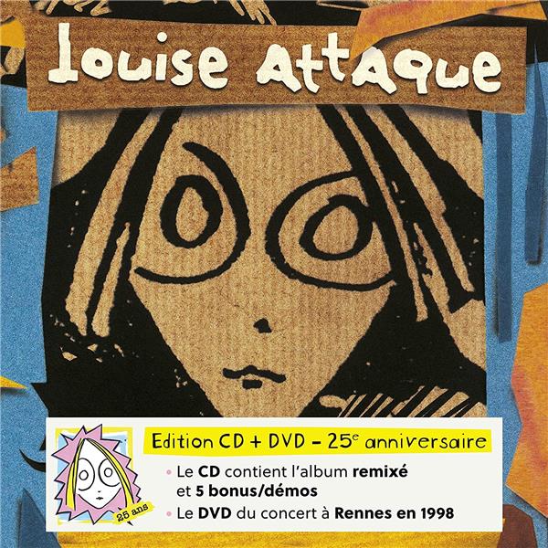 Louise Attaque - 25 Ans 1er Album - Front Cover