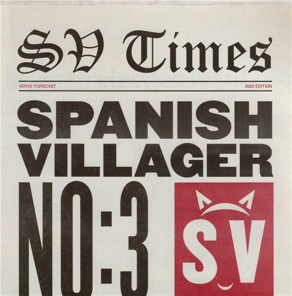 Spanish Villager No. 3 - Front Cover
