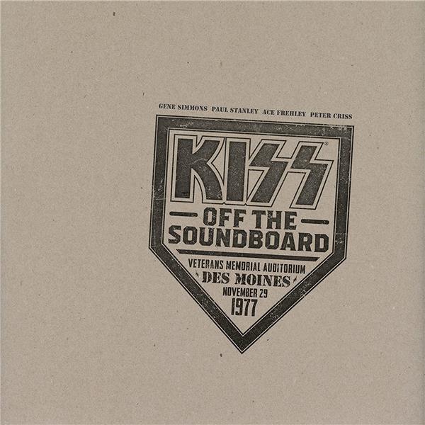 KISS Off The Soundboard: Live In Des Moines - Front Cover