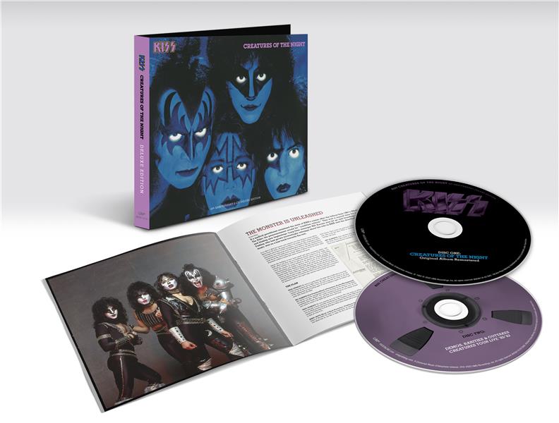Creatures Of The Night - 40th Anniversary - Deluxe - Front Cover