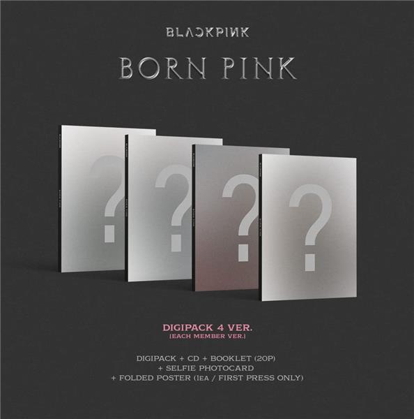 Born Pink (ROSÉ Ver.) - Front Cover