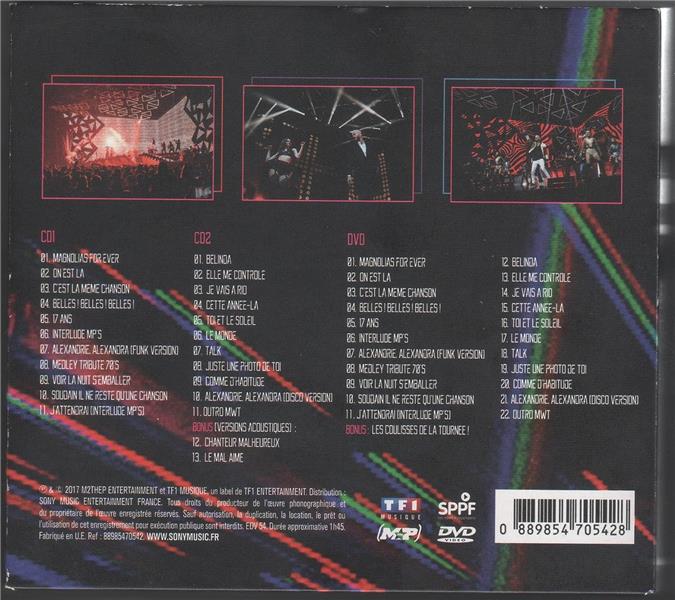 My Way Tour Live - Front Cover