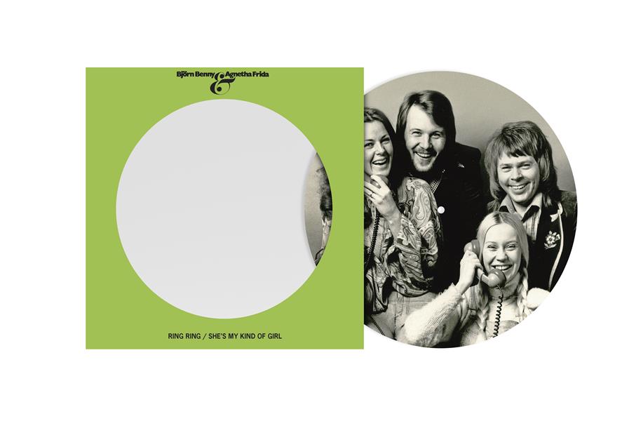 Ring Ring (English) / She's My Kind Of Girl - Front Cover