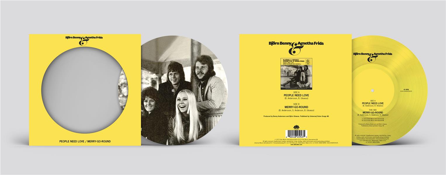 People Need Love / Merry-Go-Round - Front Cover