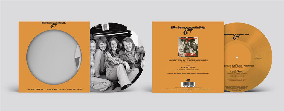 Love isn’t easy (But it sure is hard enough) / I Am just a girl - Front Cover