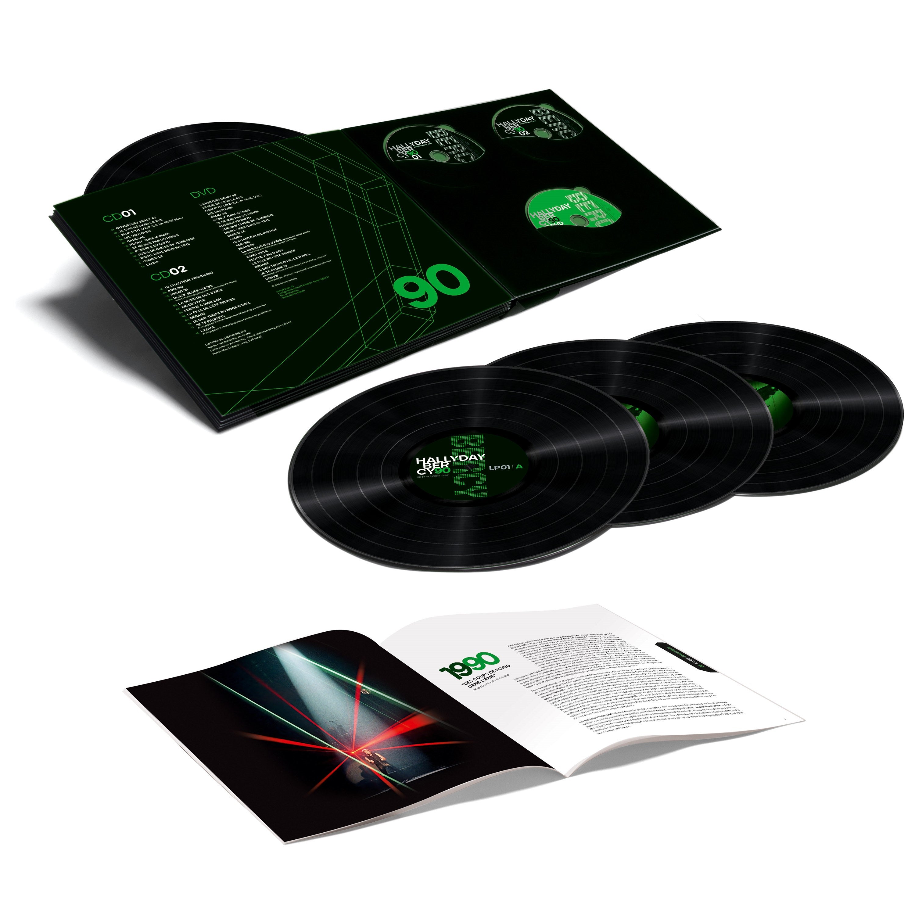 Coffret Collector Bercy 90 - Front Cover