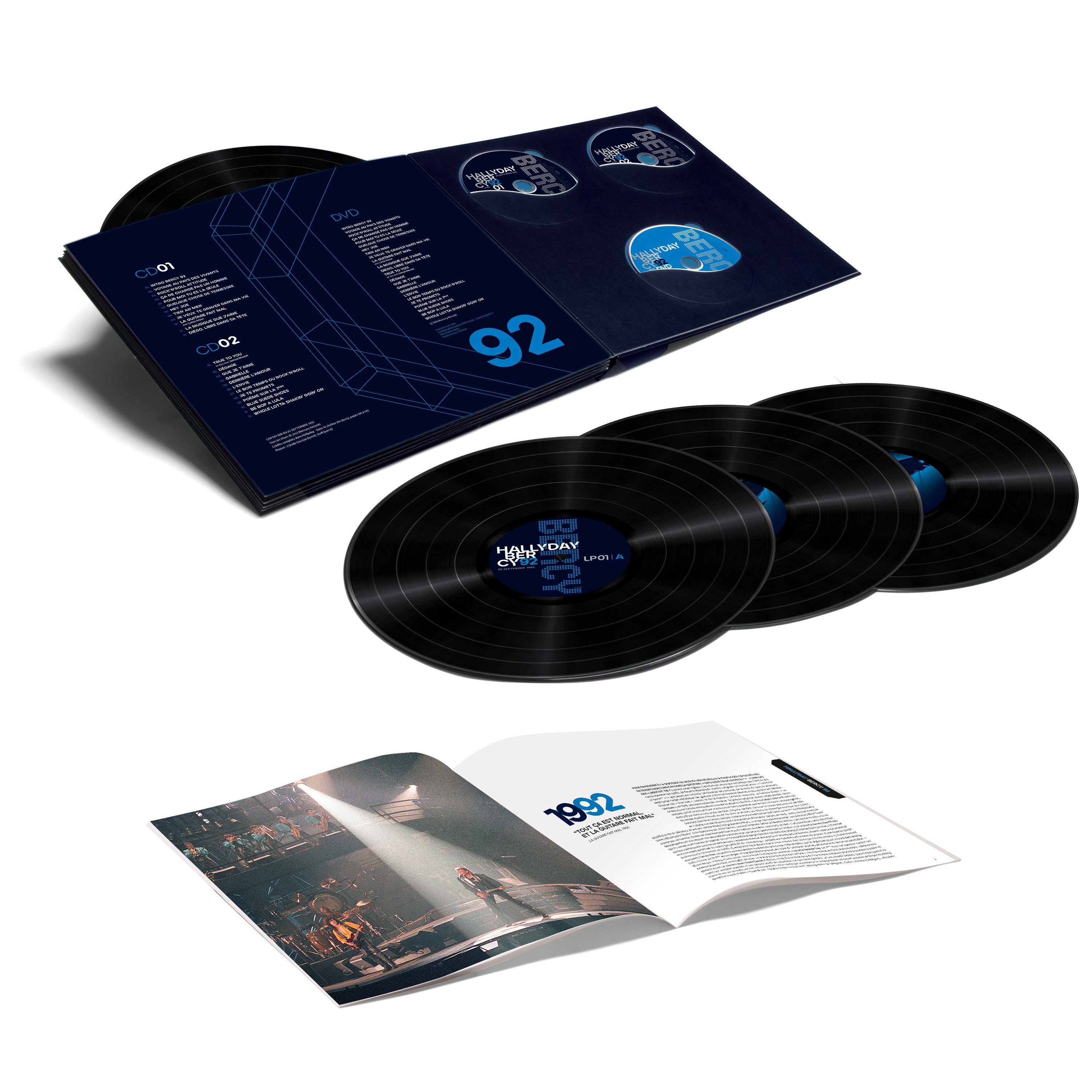 Coffret Collector Bercy 92 - Back Cover