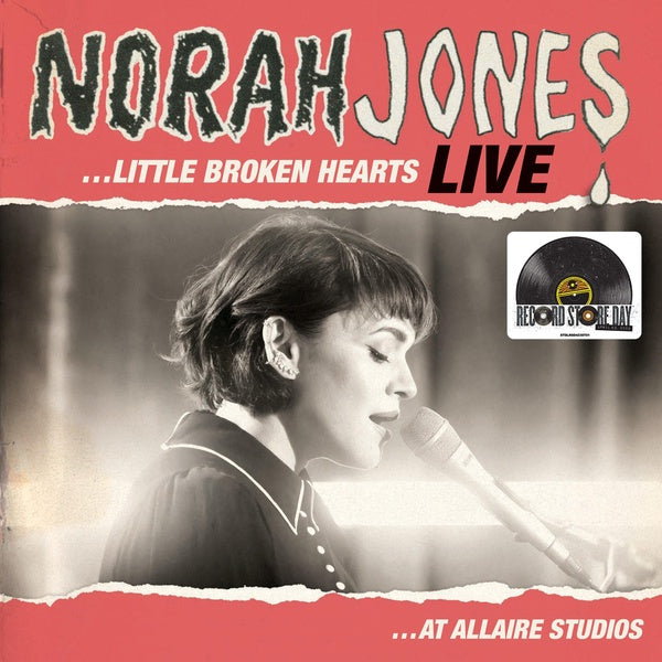 Little Broken Hearts Live At Allaire Studios - Front Cover