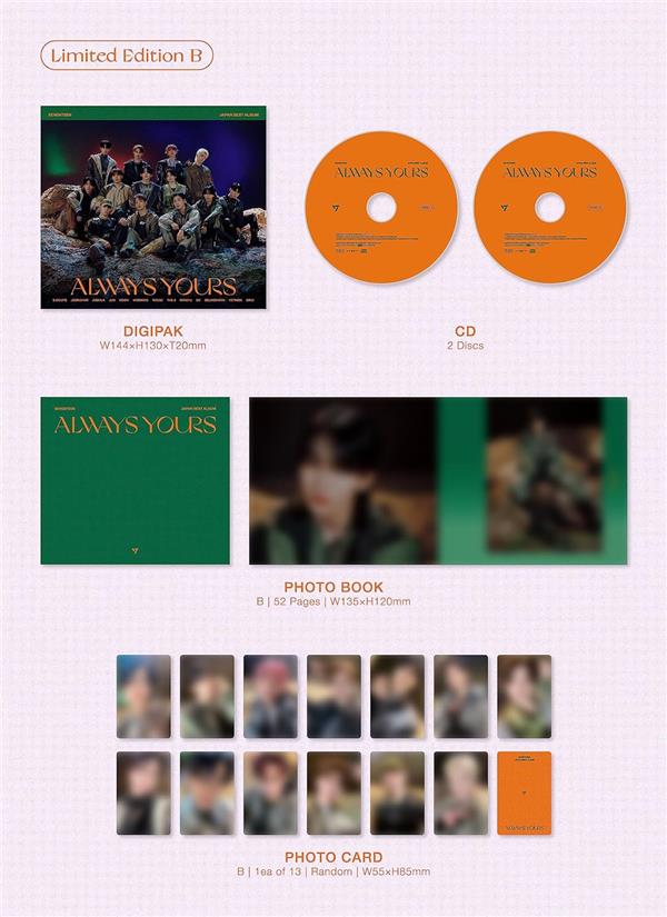 Always Yours [Japan Best Album] - Limited Edition B - Front Cover