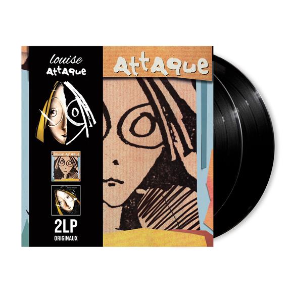 2 LP Originaux : Louise Attaque / Planète Terre - Front Cover