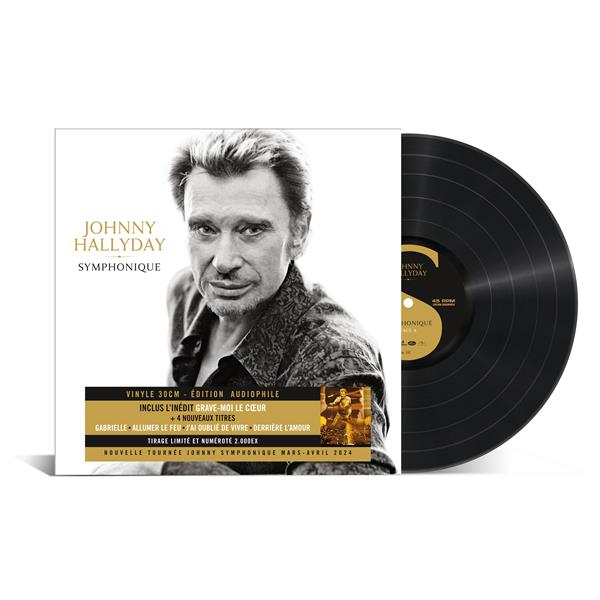 Johnny Hallyday Symphonique - Front Cover