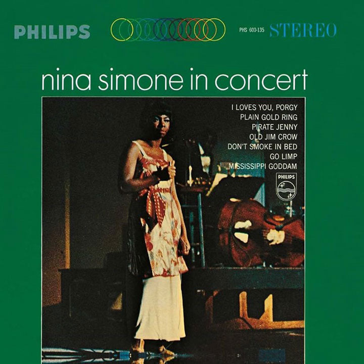 Nina Simone In Concert - Front Cover