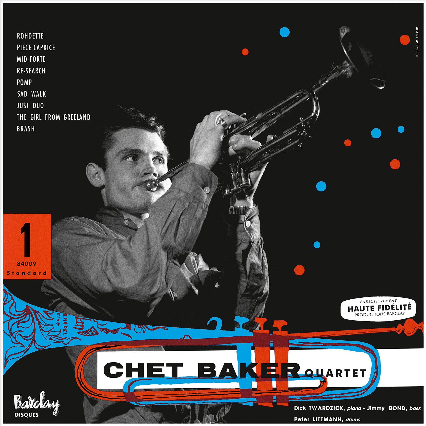 Chet Baker Quartet (Chet Baker in Paris Vol. 1) - Front Cover