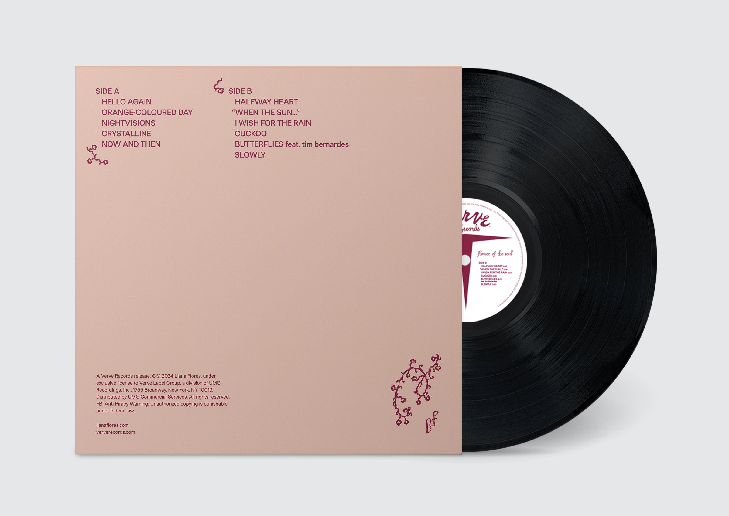 Flower of the soul - Front Cover