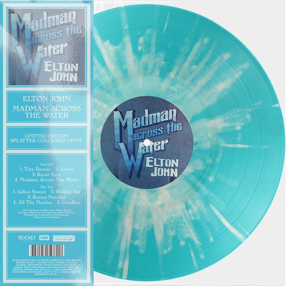 Madman Across The Water - Front Cover