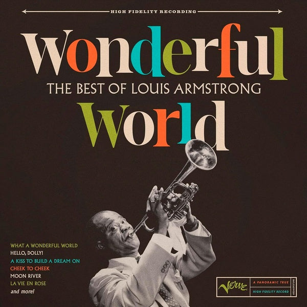 Wonderful World: The Best Of Louis Armstrong - Front Cover