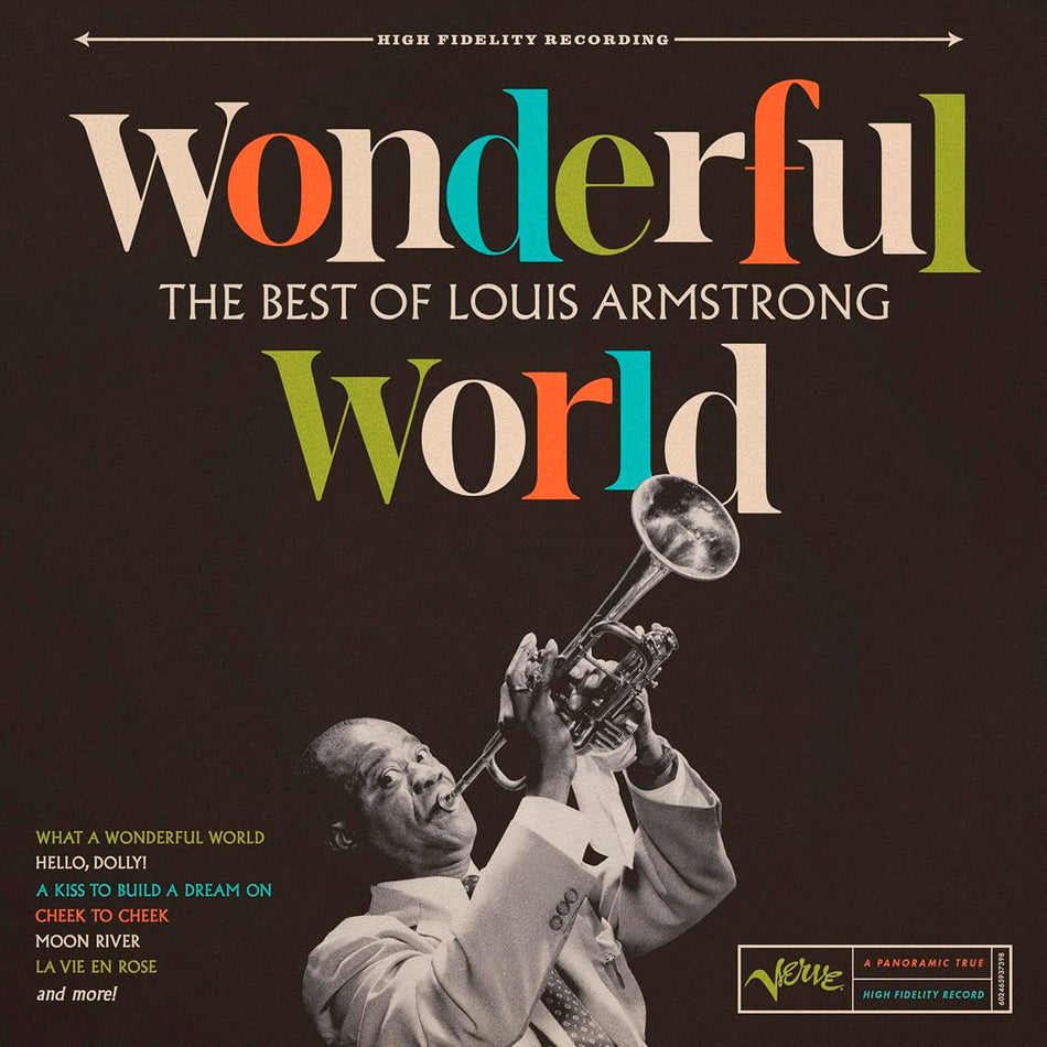 Wonderful World: The Best Of Louis Armstrong - Front Cover