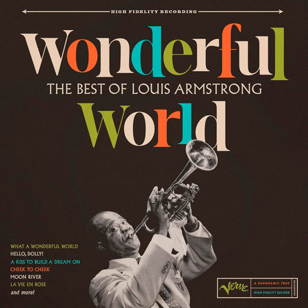 Wonderful World: The Best Of Louis Armstrong - Front Cover