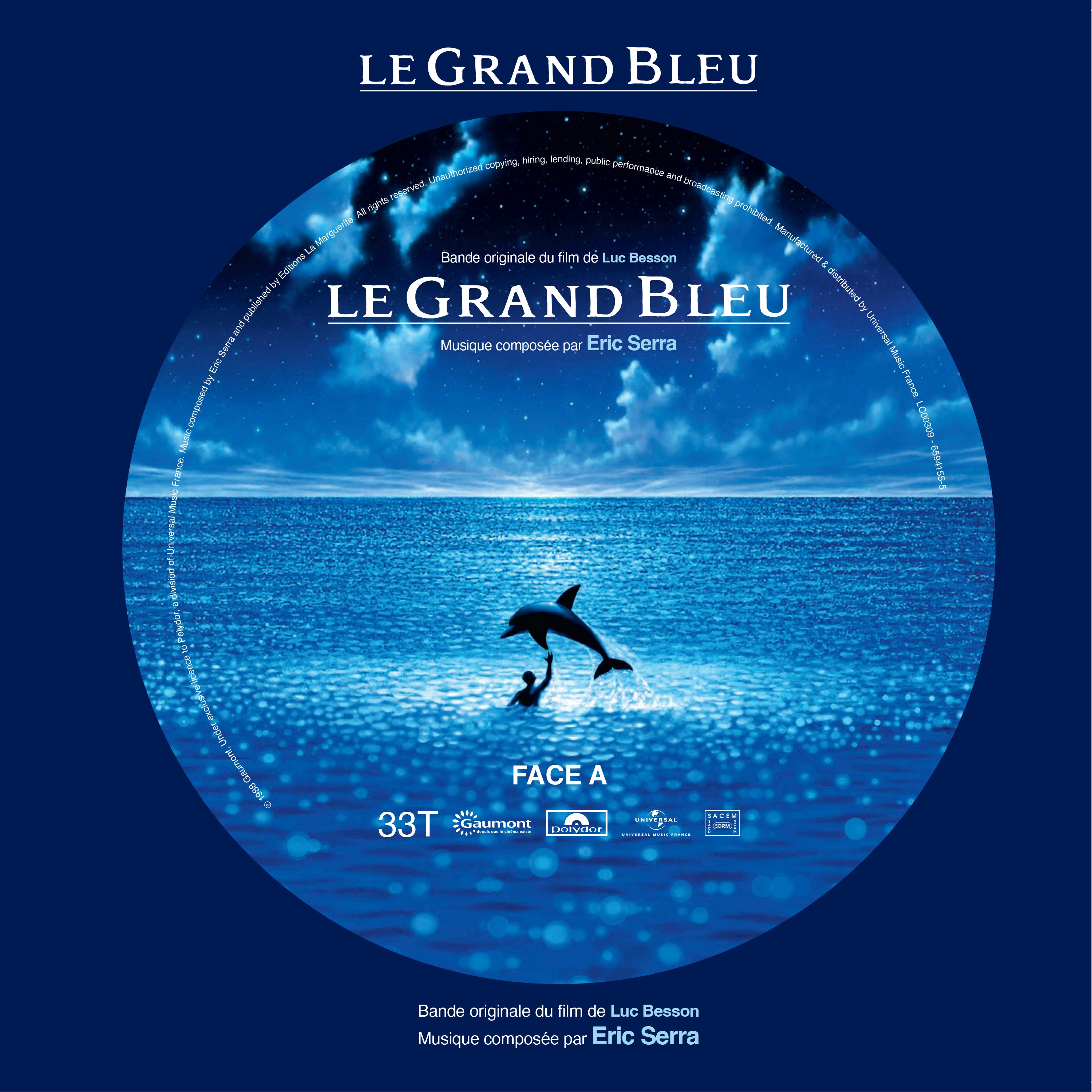 Le Grand Bleu - Front Cover