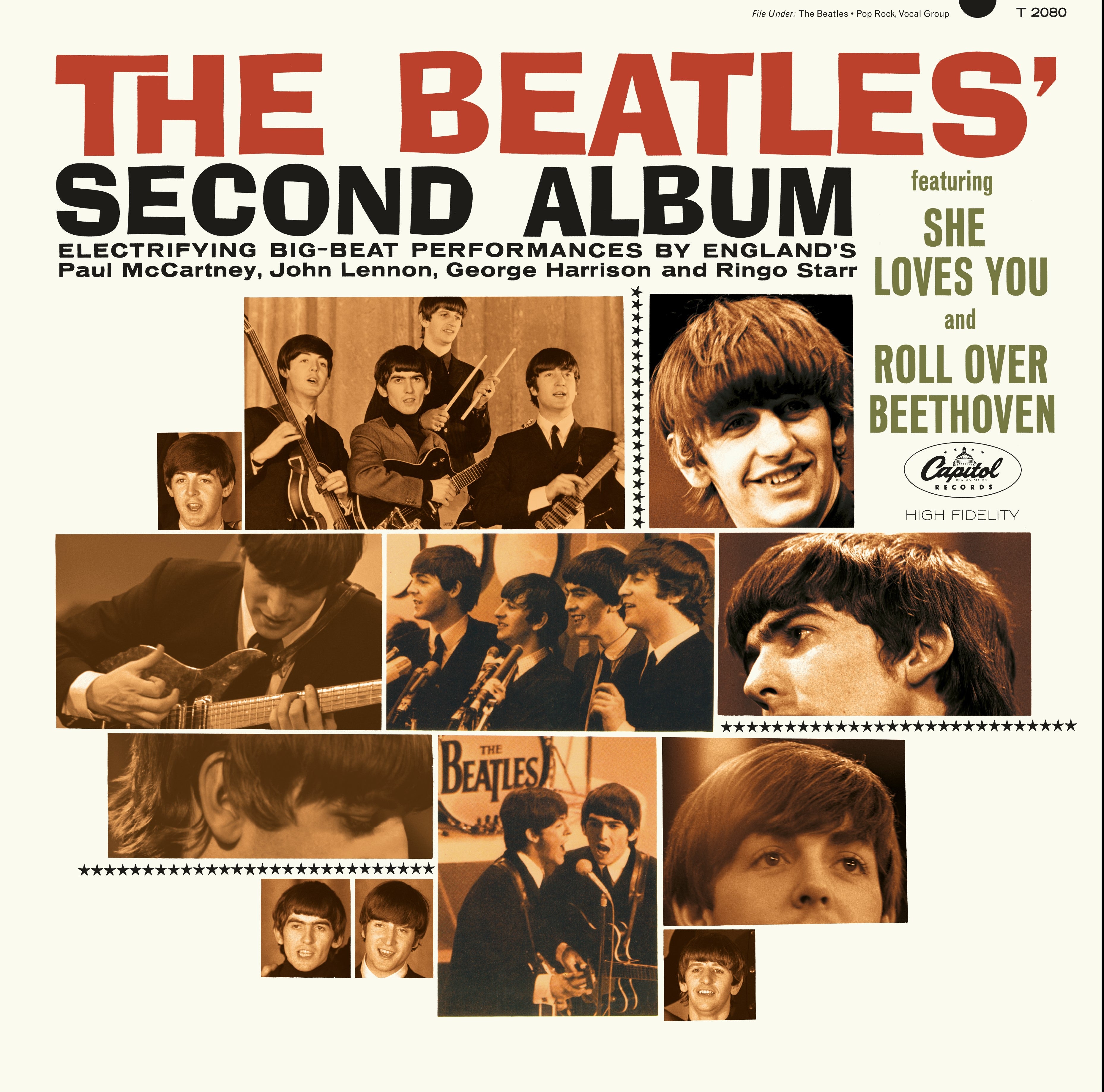 The Beatles’ Second Album - Front Cover