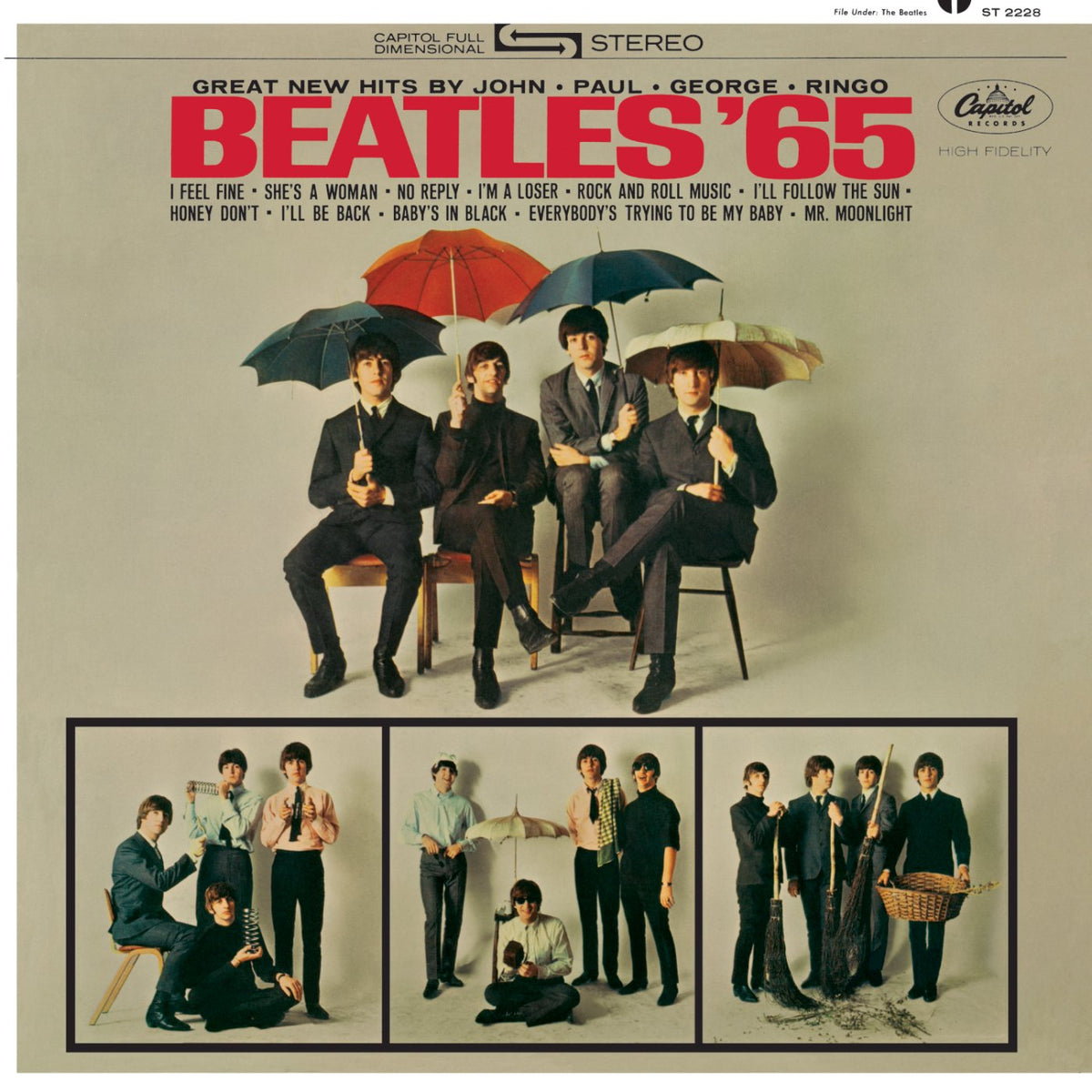 Beatles ’65 - Front Cover