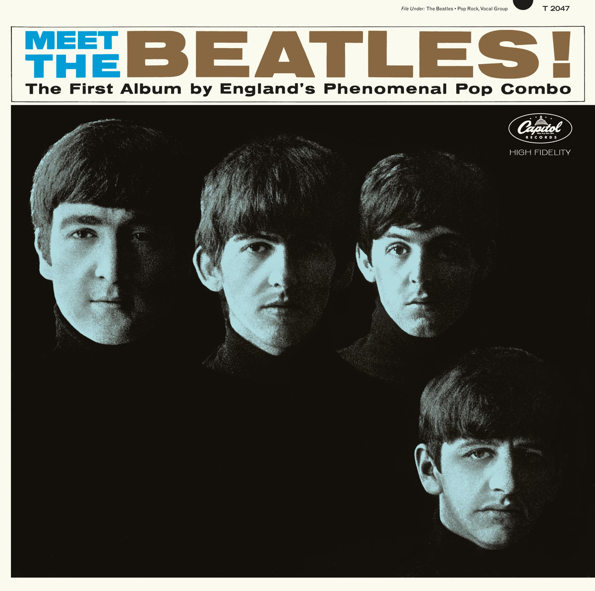 Meet The Beatles - Front Cover
