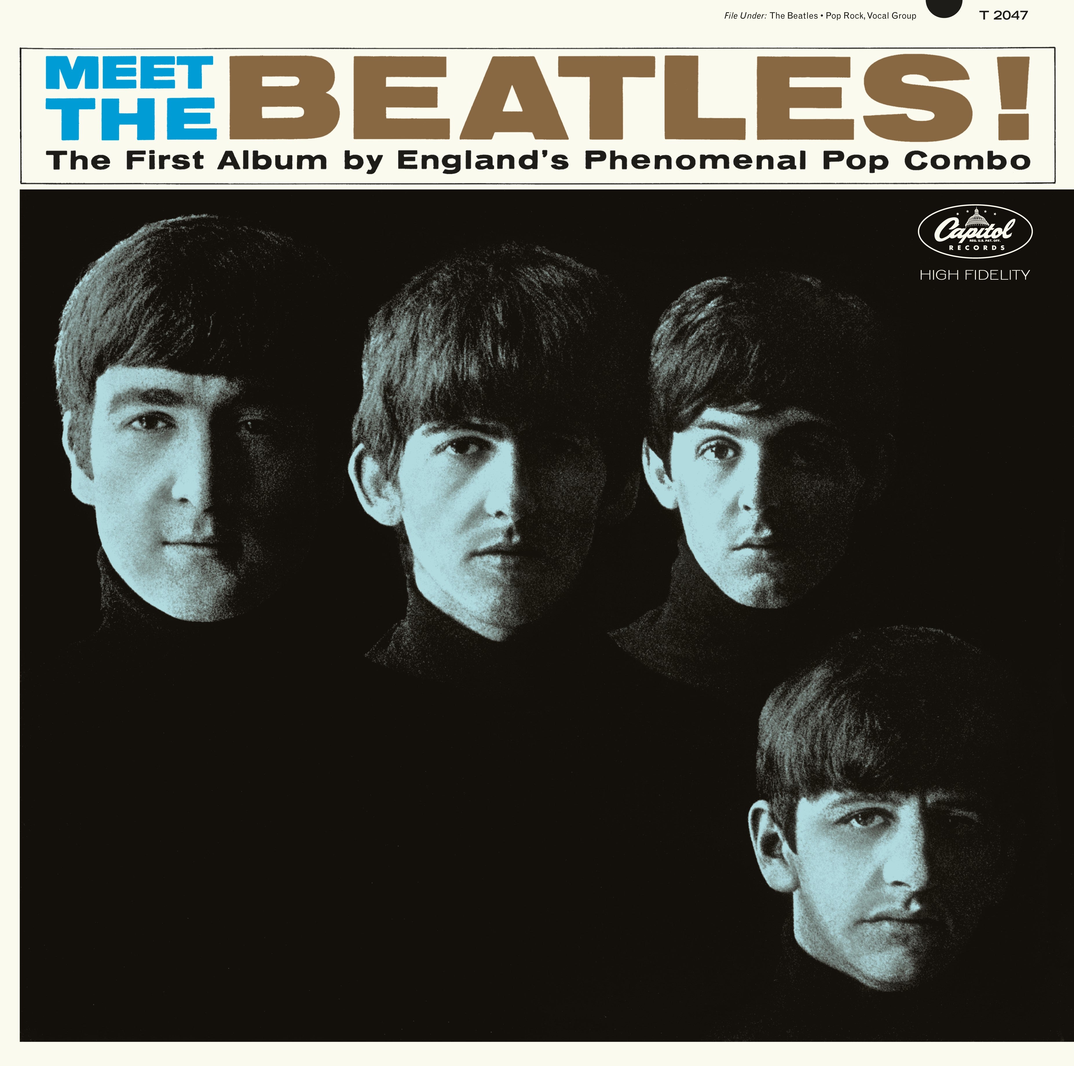 Meet The Beatles - Front Cover