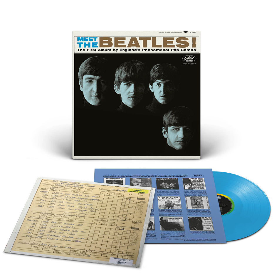 Meet The Beatles - Back Cover