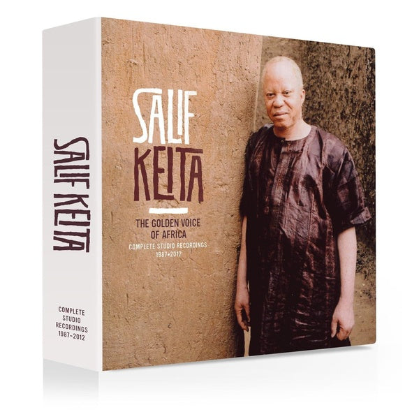 The Golden Voice of Africa - Complete Studio Recordings 1987-2012 - Front Cover