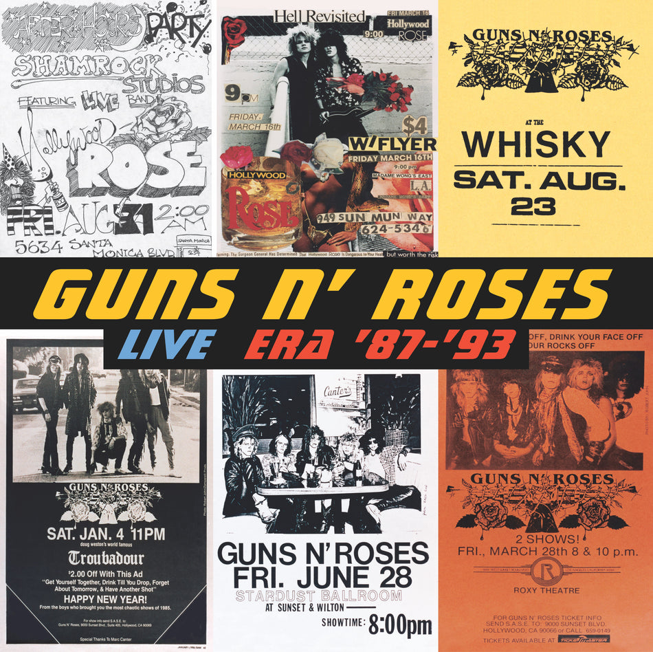 Live Era '87-'93 - Front Cover