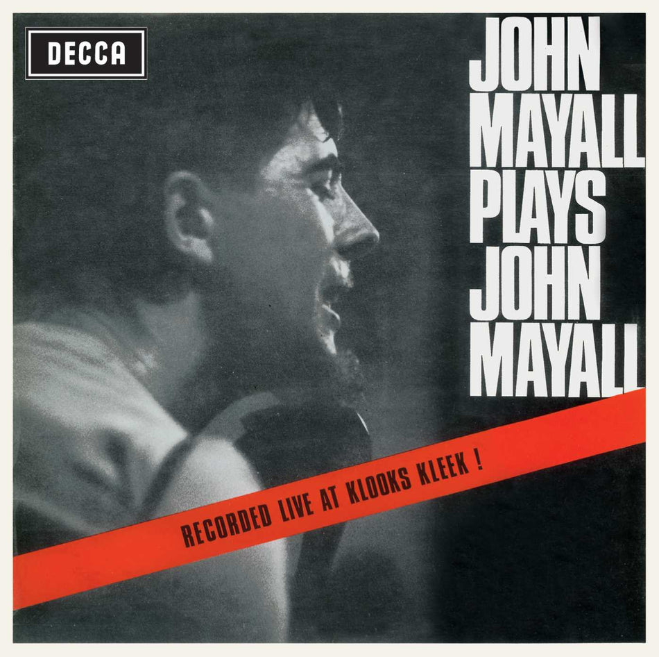 Plays John Mayall (Live At Klooks Kleek) - Front Cover