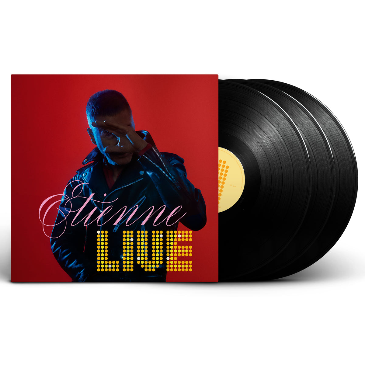 Etienne Live - Back Cover