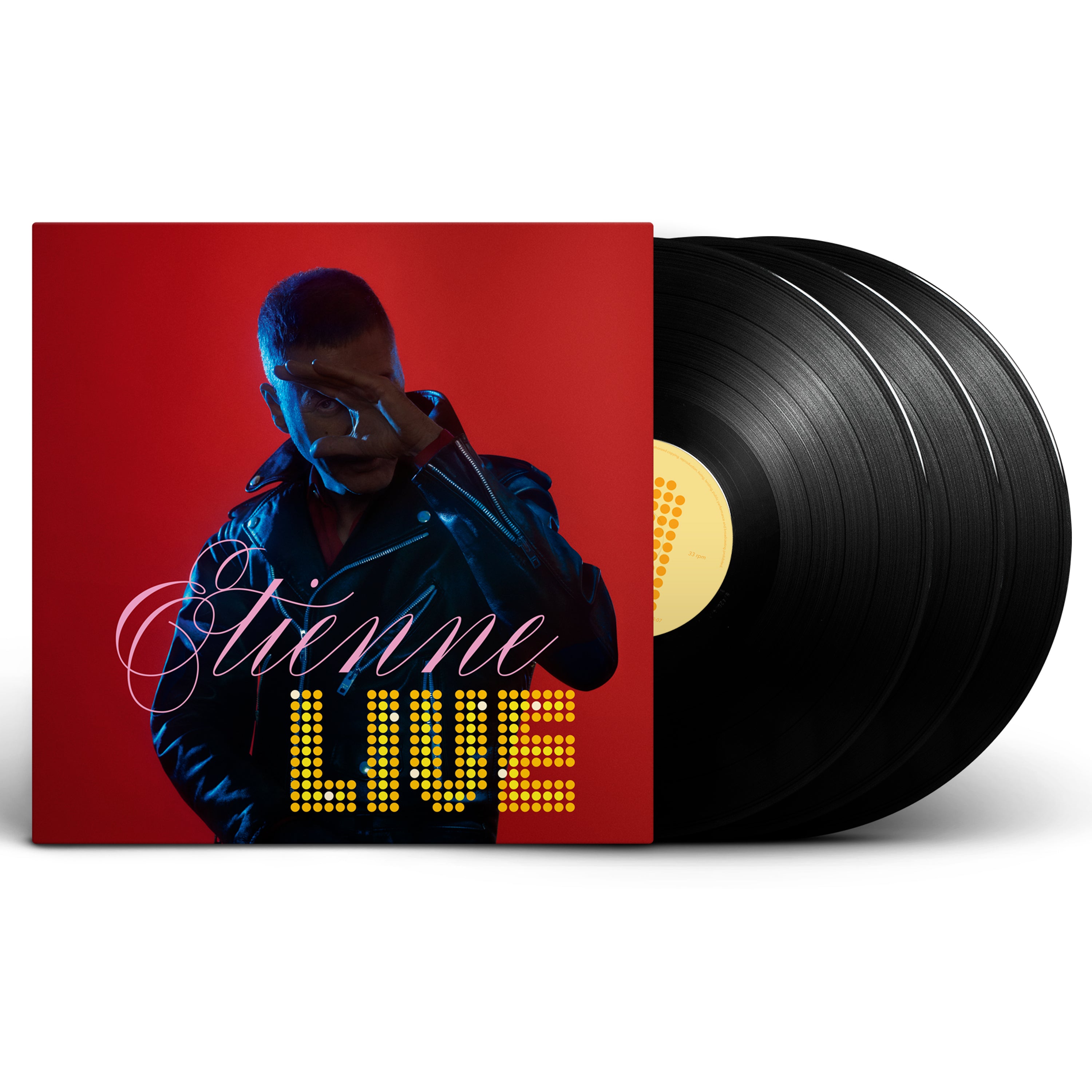 Etienne Live - Back Cover