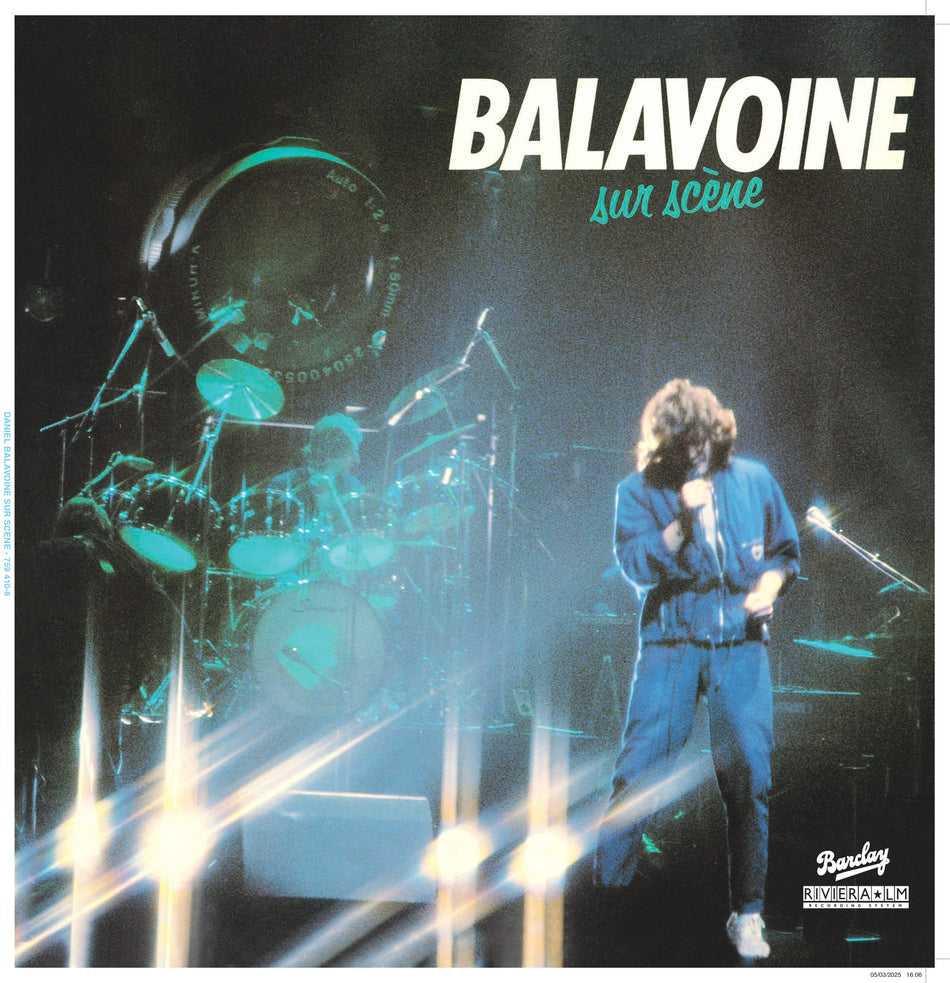Balavoine sur scène - Front Cover