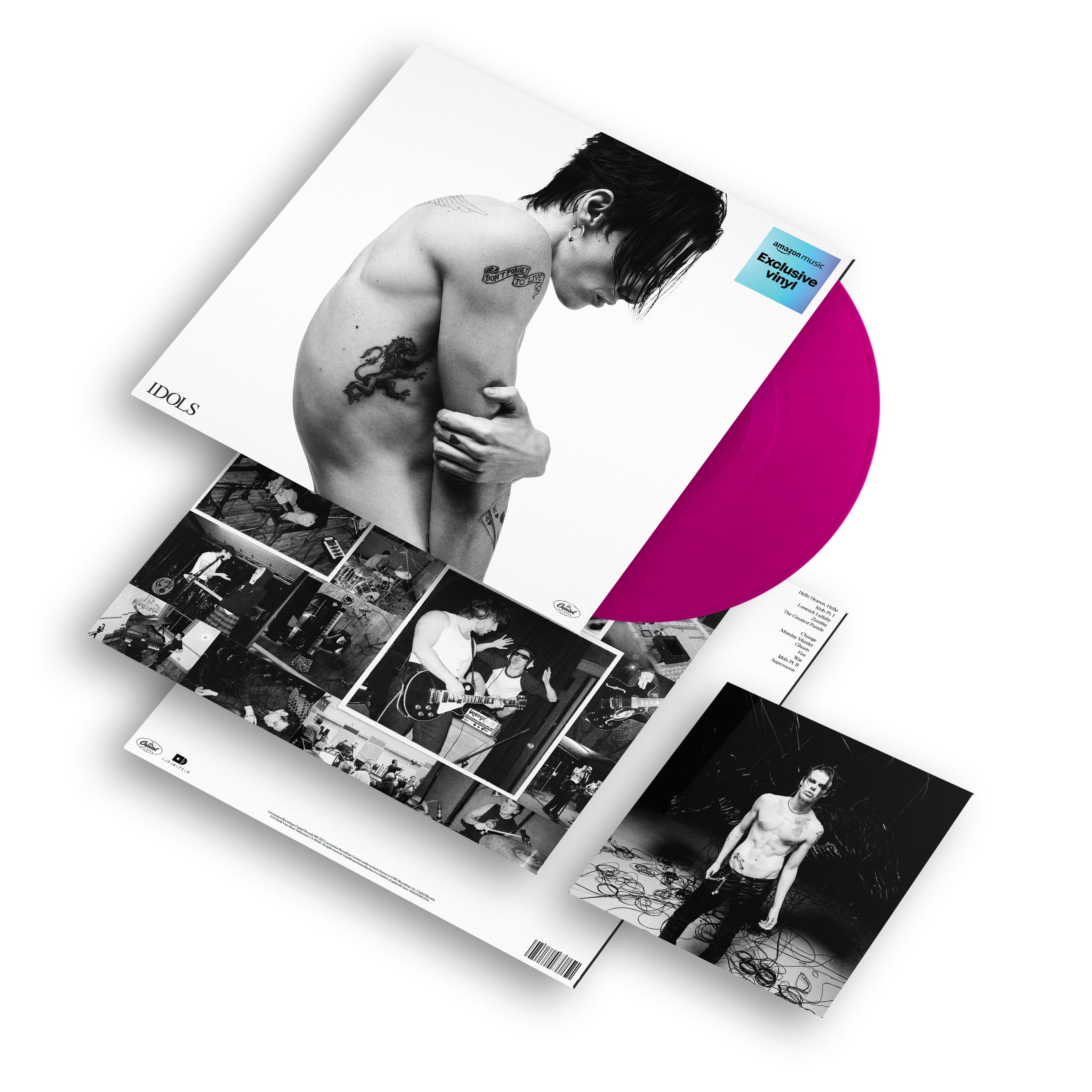 Idols - Back Cover