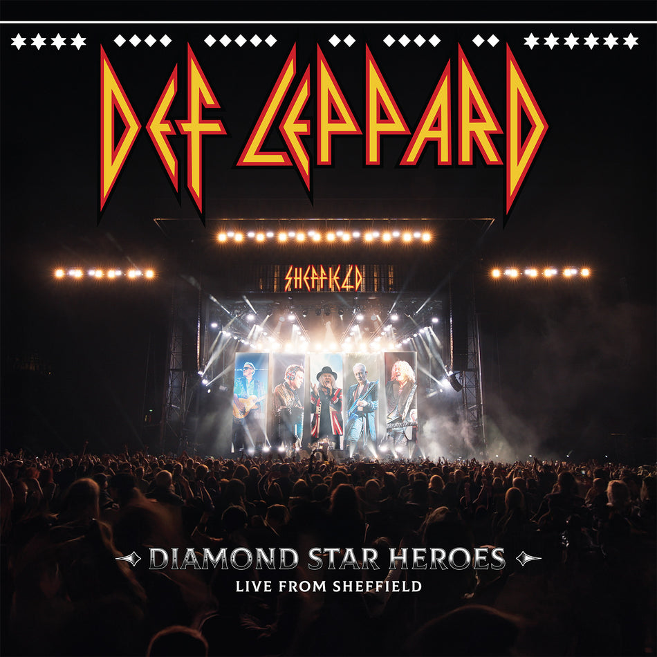 Diamond Star Heroes Live From Sheffield - Front Cover