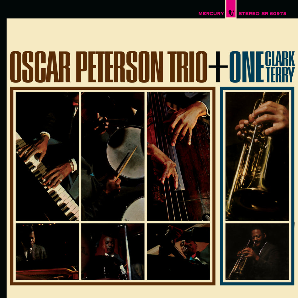 Oscar Peterson Trio + One, Clark Terry - Front Cover