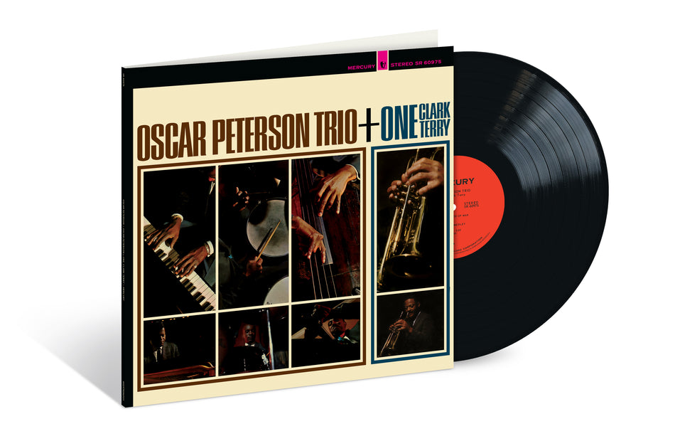 Oscar Peterson Trio + One, Clark Terry - Back Cover