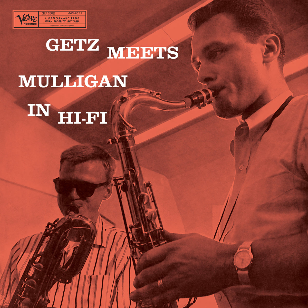 Getz Meets Mulligan In Hi-Fi - Front Cover