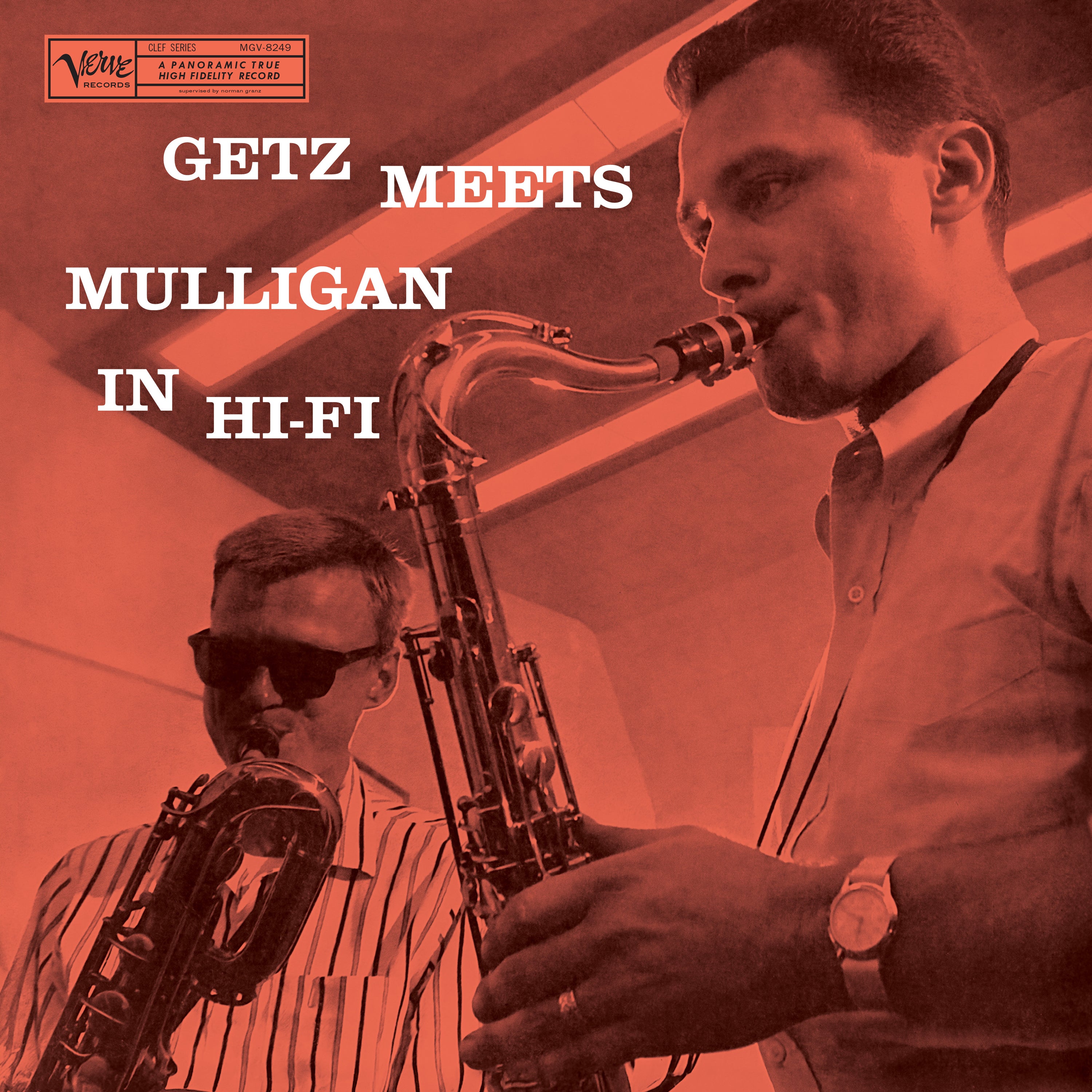 Getz Meets Mulligan In Hi-Fi - Front Cover