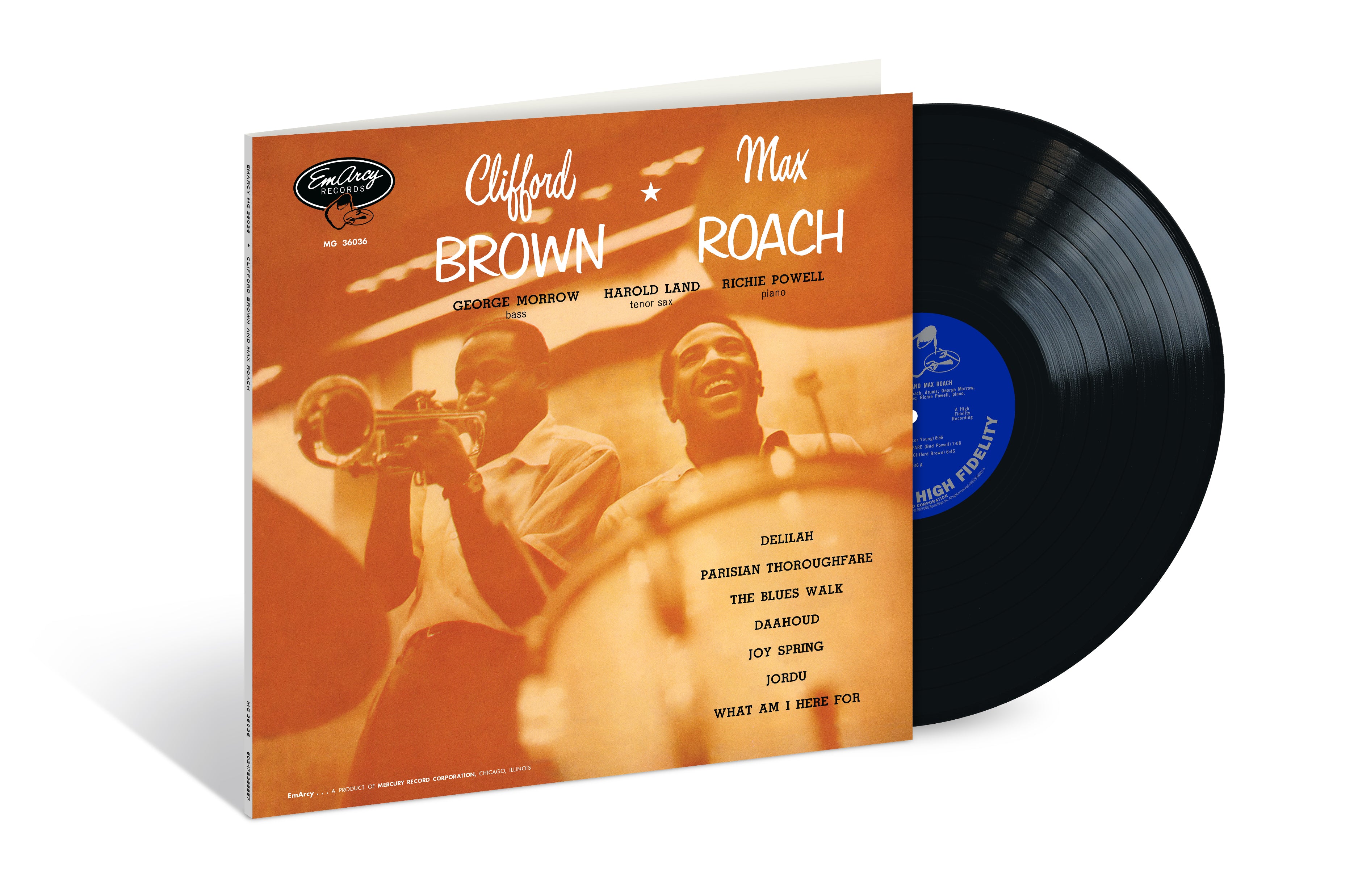 Clifford Brown & Max Roach - Back Cover