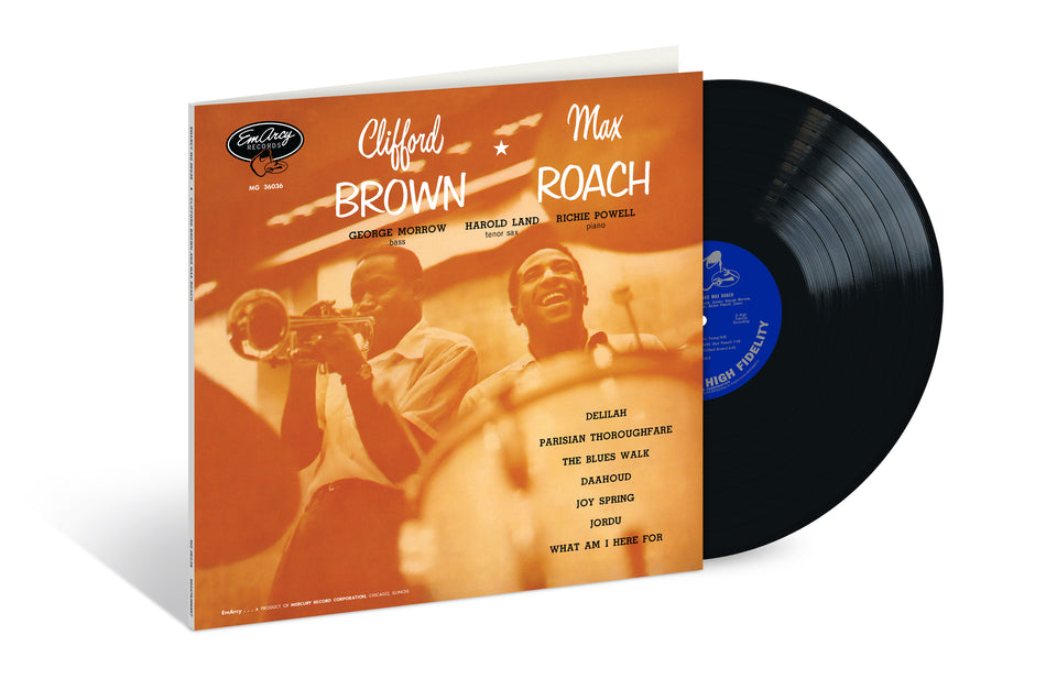 Clifford Brown And Max Roach - Back Cover
