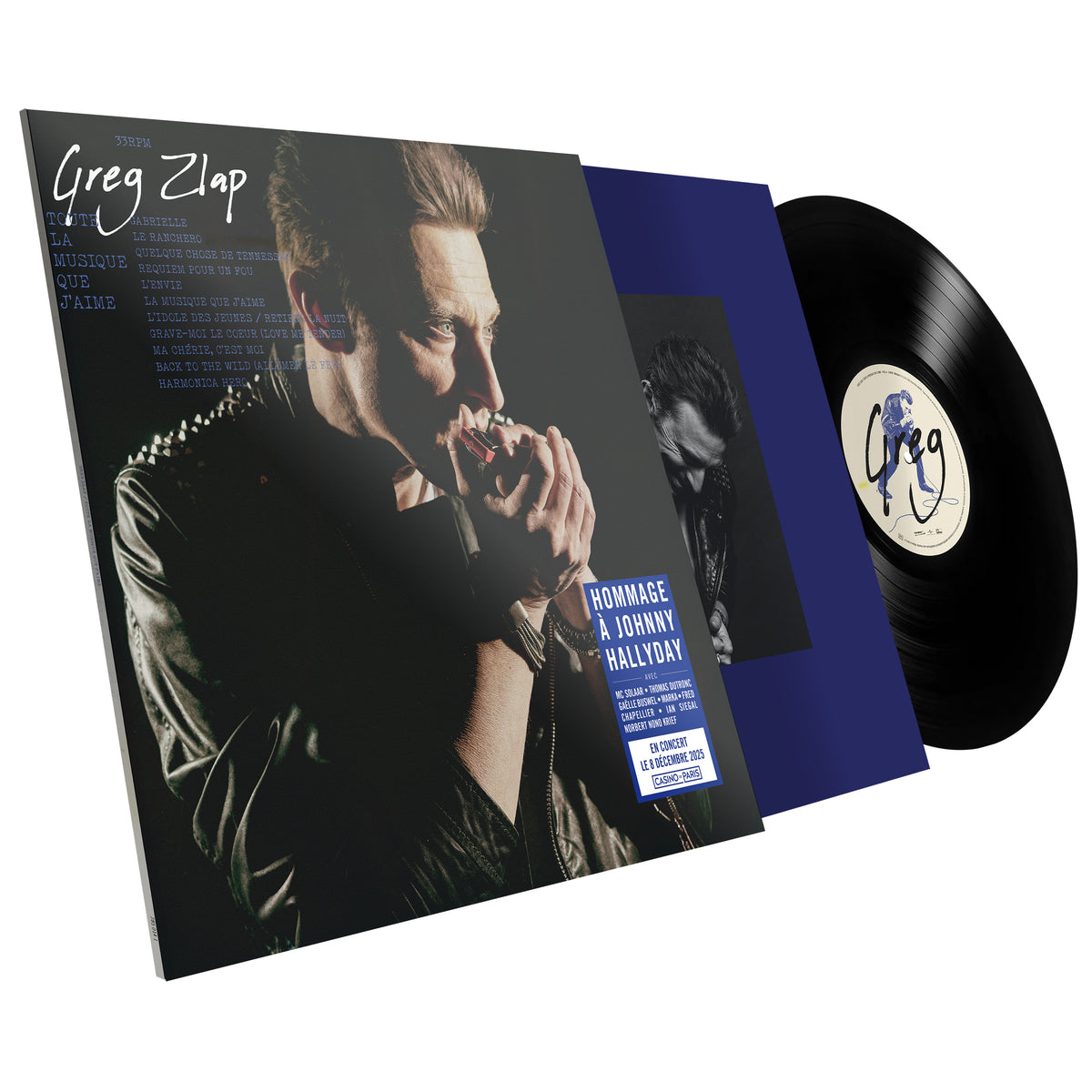 Toute la musique que j'aime - Back Cover