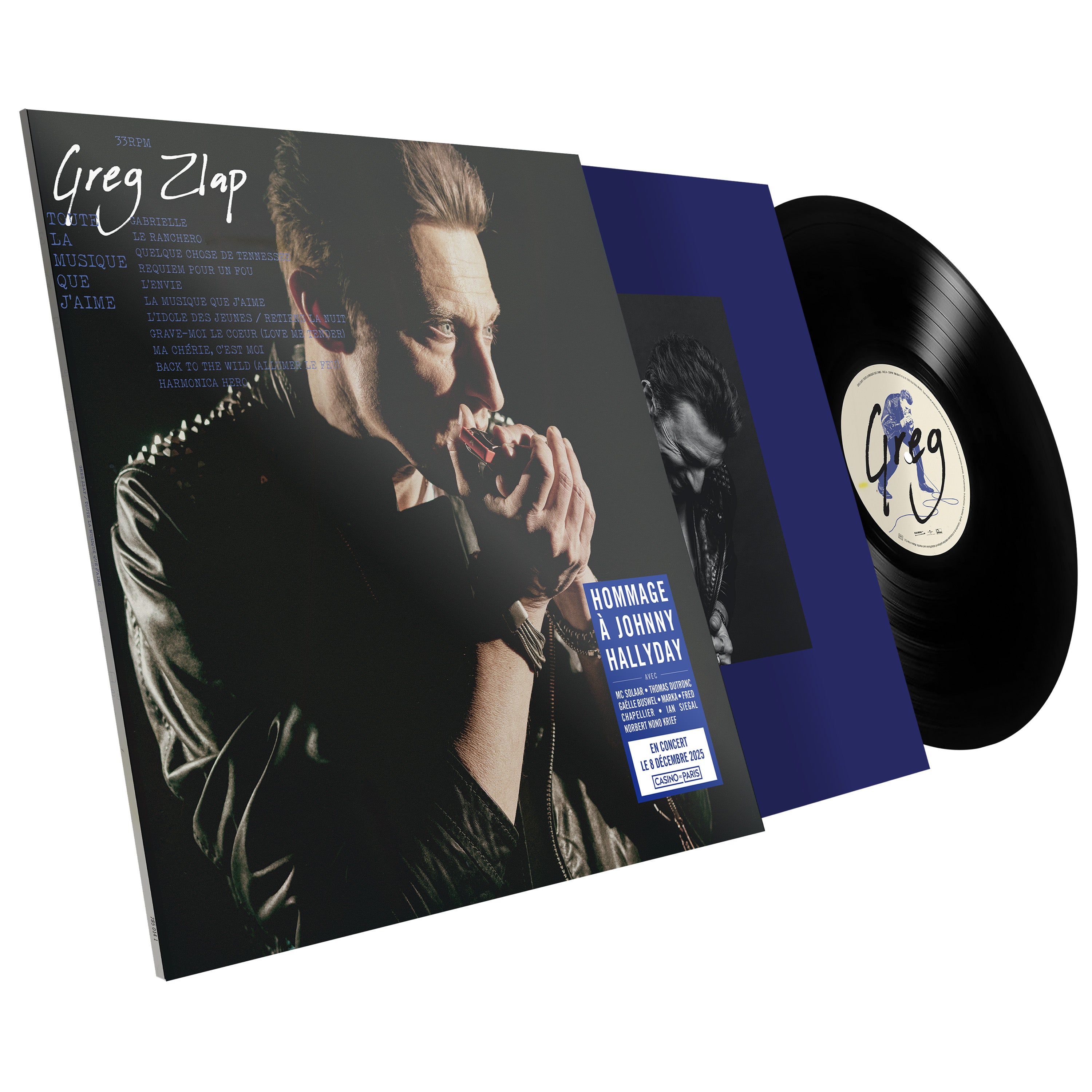 Toute la musique que j'aime - Back Cover