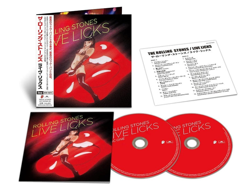Live Licks Édition Limitée - Front Cover
