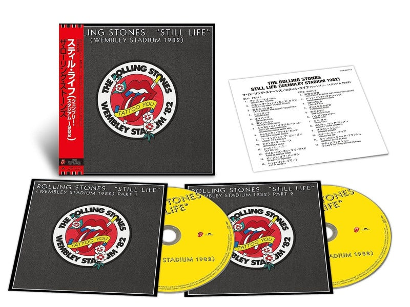 Still Life (Wembley Stadium 1982) Édition Limitée - Front Cover