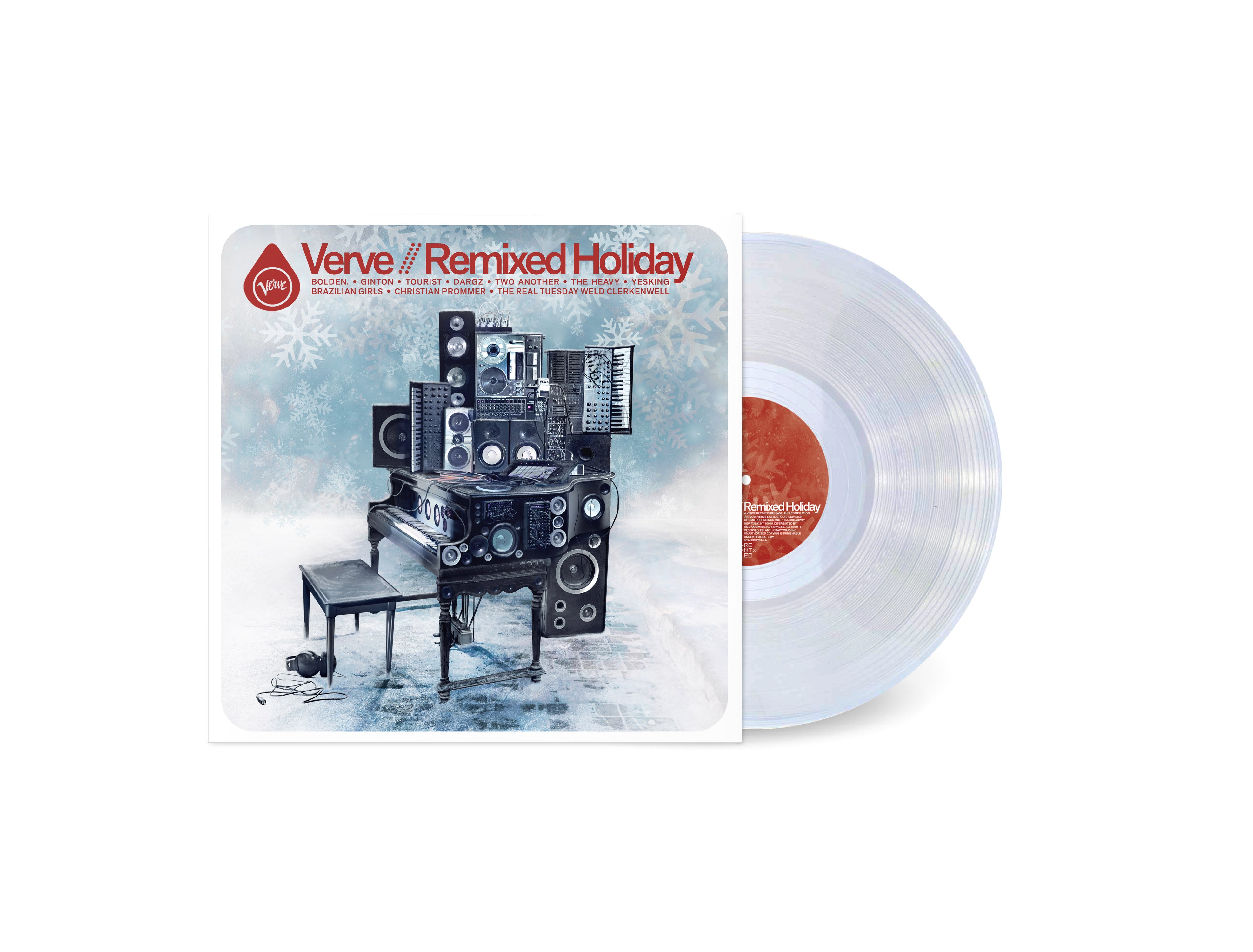 Verve // Remixed Holiday - Back Cover